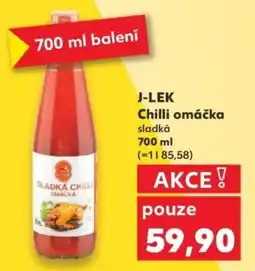 Kaufland J-LEK Chilli omáčka nabídka