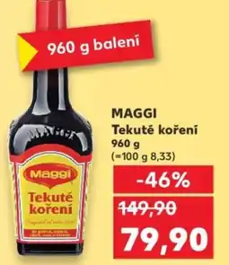 Kaufland MAGGI Tekuté koření nabídka