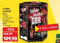 Kaufland VÝBĚR SLÁDKŮ Pivo nabídka