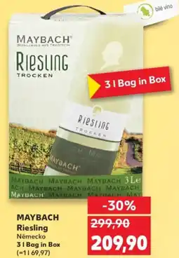 Kaufland MAYBACH Riesling Německo nabídka