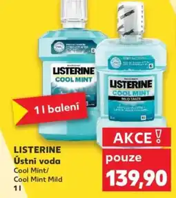 Kaufland LISTERINE Ústní voda nabídka