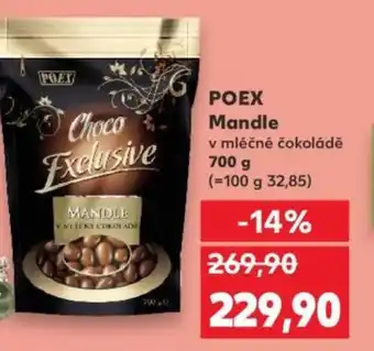 Kaufland POEX Mandle nabídka