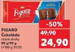 Kaufland FIGARO Čokoláda nabídka