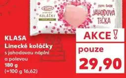Kaufland KLASA Linecké koláčky nabídka