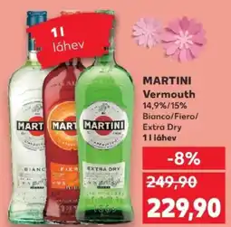 Kaufland MARTINI Vermouth nabídka
