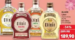 Kaufland ELIXÍR Likér nabídka