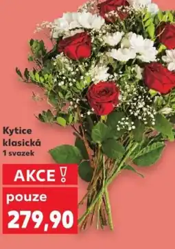 Kaufland Kytice klasická nabídka