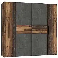 Sconto Šatní skříń CALIDO 2 dub sonoma/bílá nabídka
