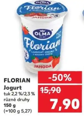 Kaufland FLORIAN Jogurt nabídka