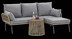 Sconto Zahradní rohový set BIRMINGHAM nabídka