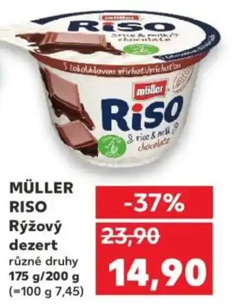 Kaufland MÜLLER RISO Rýžový dezert nabídka