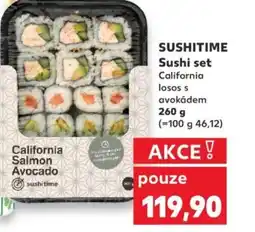 Kaufland SUSHITIME Sushi set California losos s avokádem nabídka