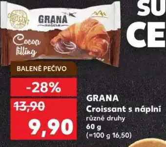 Kaufland GRANA Croissant s náplní nabídka