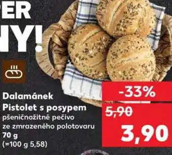 Kaufland Dalamánek Pistolet s posypem nabídka
