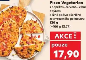 Kaufland Pizza Vegetarian nabídka