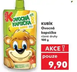 Kaufland KUBÍK Ovocná kapsička nabídka