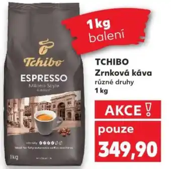 Kaufland TCHIBO Zrnková káva nabídka