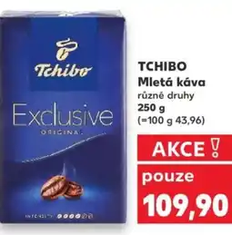 Kaufland TCHIBO Mletá káva nabídka