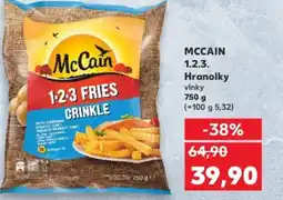 Kaufland MCCAIN 1.2.3. Hranolky nabídka