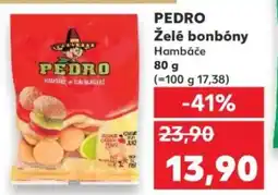 Kaufland PEDRO Želé bonbóny Hambáče nabídka