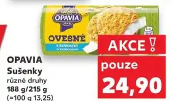 Kaufland OPAVIA Sušenky nabídka