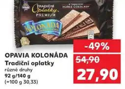 Kaufland OPAVIA KOLONÁDA Tradiční oplatky nabídka