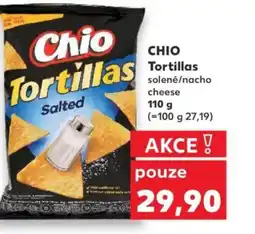 Kaufland CHIO Tortillas solené/nacho cheese nabídka