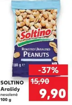 Kaufland SOLTINO Arašídy nesolené nabídka