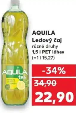 Kaufland AQUILA Ledový čaj nabídka