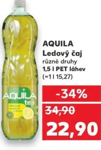 Kaufland AQUILA Ledový čaj nabídka