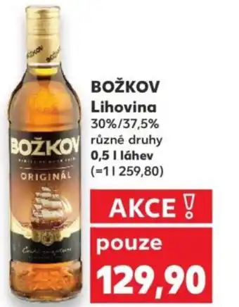 Kaufland BOŽKOV Lihovina nabídka