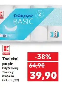 Kaufland Toaletní papír nabídka