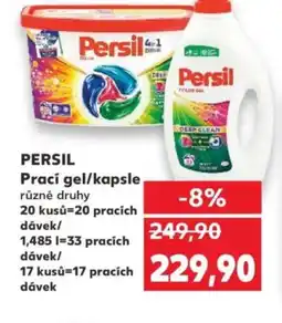 Kaufland PERSIL Prací gel/kapsle nabídka
