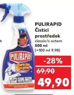 Kaufland PULIRAPID Čisticí prostředek nabídka