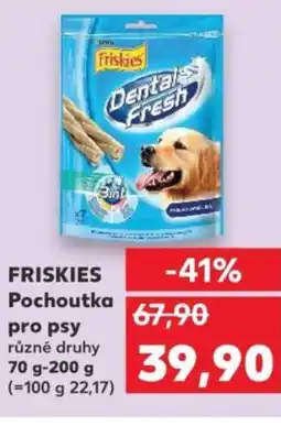 Kaufland Friskies Pochoutka pro psy nabídka