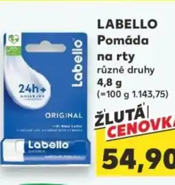 Kaufland LABELLO Pomáda na rty nabídka