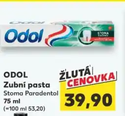 Kaufland ODOL Zubní pasta nabídka