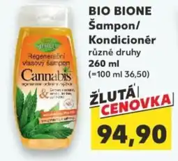 Kaufland BIO BIONE Šampon/ Kondicionér nabídka