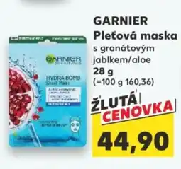 Kaufland GARNIER Pleťová maska nabídka