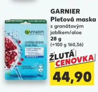 Kaufland GARNIER Pleťová maska nabídka