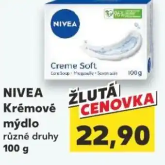 Kaufland NIVEA Krémové mýdlo nabídka