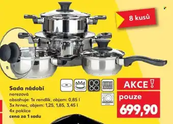 Kaufland Sada nádobí nabídka