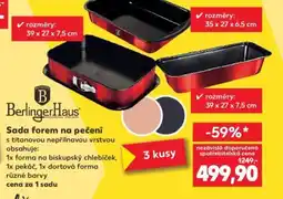Kaufland Sada forem na pečení nabídka