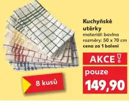 Kaufland Kuchyňské utěrky nabídka