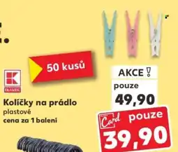 Kaufland Kolíčky na prádlo nabídka