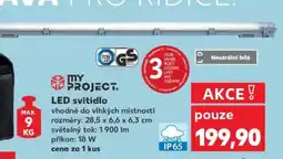 Kaufland LED svítidlo nabídka