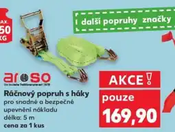 Kaufland AROSO Ráčnový popruh s háky nabídka