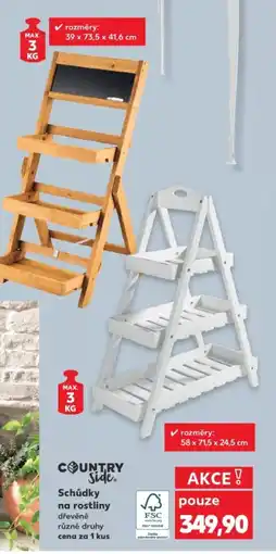Kaufland Schůdky na rostliny nabídka