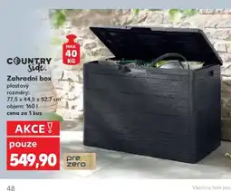 Kaufland Zahradní box nabídka