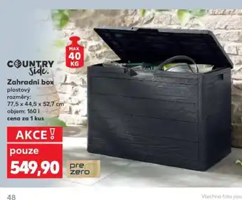 Kaufland Zahradní box nabídka